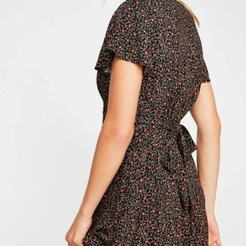 Free People Fortuna Floral Mini Dress Size XS